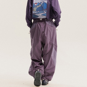 <span class=keywords><strong>Pantaloni</strong></span> da Montagna Ultraleggeri Casual a Vita Media Stile <span class=keywords><strong>Paracadutista</strong></span> Impermeabili e Antivento con Chiusura a Coulisse Unisex - Product Image 2