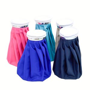 Bolsa de Agua Caliente de Goma Redonda Personalizada con Logotipo Impreso, Mini Compresa Térmica para Terapia - Product Image 1