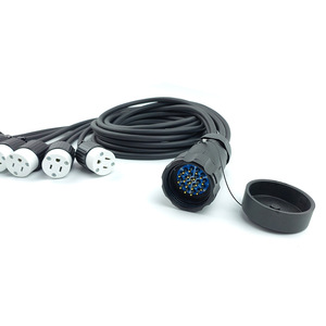 Câble d'alimentation Socapex 19 broches vers 6 prises US 110V AC pour équipement d'éclairage de scène - Product Image 3