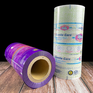 Rouleau de film de stratification de plastique PET/PE étanche à l'humidité avec impression personnalisée thermoscellage pour sachet de poudre à laver automatique - Product Image 2