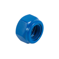 DIN985 ISO10511 GB6172.2 Écrou en nylon en acier inoxydable personnalisé M3-M48 PTFE Écrou hexagonal en nylon