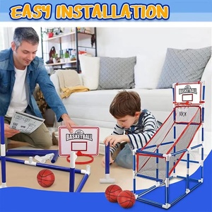 Juego de juguetes de <span class=keywords><strong>baloncesto</strong></span> de Interior de 68 piezas para niños: un juego deportivo divertido y activo para hacer ejercicio - Product Image 5