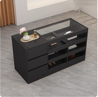 Magasin de vêtements, armoire d'île, magasin de bijoux, présentoir, magasin de vêtements pour femmes, tiroir, caisse enregistreuse, île avec verre