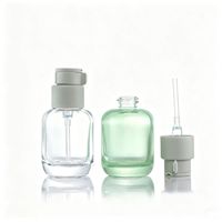 Flacon distributeur en verre cosmétique de 30 ml avec pompe verrouillable pour crème BB, base de teint, adapté aux solutions d'emballage en vrac pour produits de beauté