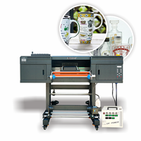 Impression d'autocollants à faible coût pour les produits en aluminium et en fer, Machine d'impression Uv Dtf entièrement automatique