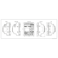 Nouveau module logique Siemens LOGO 24RCE d'origine, 24V AC DC, 8 entrées numériques, 4 sorties relais, Ethernet, 6ED1052-1HB08-0BA1