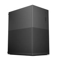 Chasis de Computadora con Torre de Refrigeración de Alto Flujo de Aire, Compatible con Enfriador de CPU de 160 mm, Chasis de PC MATX, Torre de Escritorio con Tipo C