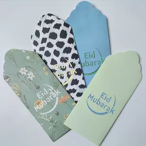 custom logo Supplier Matte Envelope Eid Money Envelopes Embossed Paper Envelope
