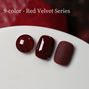 AILANUO 15ml Serie de terciopelo rojo de 9 colores, múltiples colores para elegir, proveedor de gel de esmalte de uñas - Product Image 3
