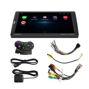 Lecteur DVD automatique universel intelligent 1din Carplay écran tactile stéréo 9 pouces 1 din <span class=keywords><strong>autoradio</strong></span> Android - Product Image 6