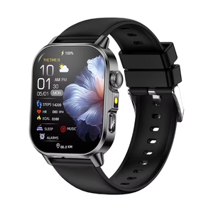Nuovo Smartwatch ET571 <span class=keywords><strong>con</strong></span> Chiamate <span class=keywords><strong>Bluetooth</strong></span>, Impermeabile, Monitoraggio Frequenza Cardiaca, Pressione Sanguigna e Ossigeno nel Sangue - Product Image 2