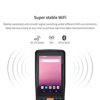 Computadora Portátil Dingdata R40H NFC de 4 Pulgadas con Android 15, Escáner de Códigos de Barras 1D/2D Industrial, CPU Octa-Core, 4GB+64GB, 4G, WiFi Móvil