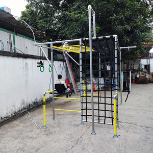 Accessoires <span class=keywords><strong>de</strong></span> tuyauterie galvanisés, station <span class=keywords><strong>de</strong></span> traction autoportante, rack à squats, obstacle <span class=keywords><strong>de</strong></span> combat ninja artisanal pour la cour, <span class=keywords><strong>barre</strong></span> <span class=keywords><strong>de</strong></span> singe - Product Image 5