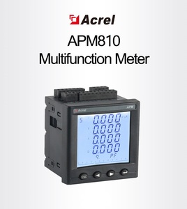Medidor <span class=keywords><strong>de</strong></span> Energía Eléctrica Inteligente Multifuncional Integrado <span class=keywords><strong>de</strong></span> la Serie Acrel APM810, Clase 0.5S, Trifásico, con Monitoreo <span class=keywords><strong>de</strong></span> Energía RS485 - Product Image 1
