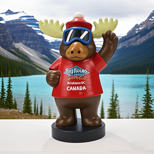 <span class=keywords><strong>Alce</strong></span> su misura all'ingrosso e statua umana in resina artigianato per la casa ingresso decorazione Desktop giocattoli e regali per bambini - Product Image 1