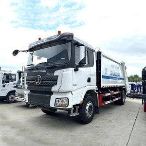 Camion compacteur de déchets hydraulique SHACMAN X3000 6X4 à moteur diesel manuel de qualité supérieure pour le nettoyage et le recyclage municipaux - Product Image 2