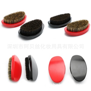 Abeis Custom Cepillo Cerdas De Jabali Cepillo Redondo Blow Dry Curvo Suave Mediano Duro Cerdas De Jabalí Pelo De Barba 360 Cepillos Ondulados - Product Image 6