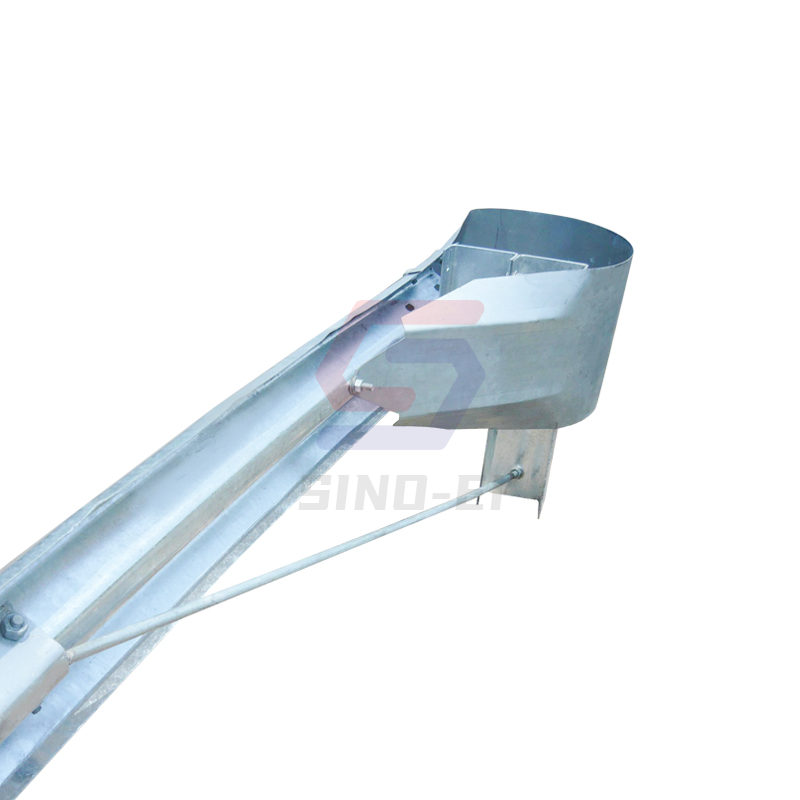 ASTM A123/A653 Galvanised Steel Non-Redirective Guardrail End Terminal Momentum Transfer Guardrail Absorber for Median Opening