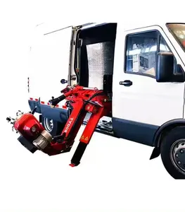 Trocador de pneus de caminhão móvel para aro 13"-26" com gerador diesel de 10kw e máquina de troca de pneus de carro com compressor de ar 16bar 170L