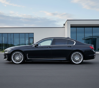 Nouvelles jantes forgées personnalisées à cinq branches, design Alpina, finition argent brossé, 17-23 pouces, 5*112/120 66.6 pour BMW, Mercedes, Audi, Land Rover