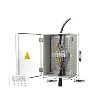 Boîtier <span class=keywords><strong>de</strong></span> distribution étanche en plastique ABS PHLTD <span class=keywords><strong>avec</strong></span> verrouillage pour équipement électrique, boîtier d'ingénierie électrique, boîtier <span class=keywords><strong>de</strong></span> combinaison DC - Product Image 3