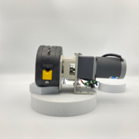 Pompe péristaltique de dosage pour échantillonnage de liquides 6L/min, moteur DC 12V/24V, petites pompes péristaltiques pour alimentation et échantillonnage de liquides