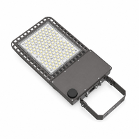 Lampadaire à lentille à éclairage uniforme 100 Watts, type American Shoe Box, étanche pour extérieur