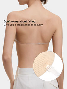 Soutien-gorge adhésif réutilisable personnalisé, push-up, imperméable, avec pétales de poitrine, <span class=keywords><strong>en</strong></span> spandex/nylon, vente chaude, sans couture - Product Image 3