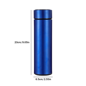 Botella de Agua Inteligente con Pantalla LED e Infusor de Té, 500 ml, Acero Inoxidable 304, Termo con Pantalla de Temperatura - Product Image 2