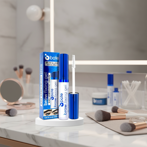 Jabón para Cejas Mineral Natural Bote con Cepillo, Gel Fijador de Cejas Transparente de Larga Duración - Product Image 3