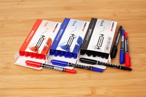 Marcadores Permanentes Industriales de Doble Punta Prismacolor, Tipo Tinta Indeleble, <span class=keywords><strong>Touch</strong></span> 5, Juego de Marcadores de Punta Doble de Plástico para Papelería - Product Image 5