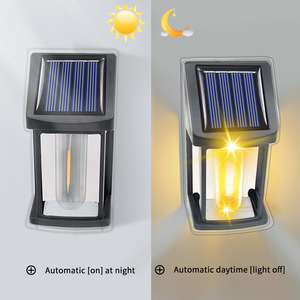 Mới ngoài trời không thấm nước vườn khách sạn bên ngoài bức tường hành lang trang trí chiếu sáng năng lượng mặt trời vonfram dây đèn tường - Product Image 5