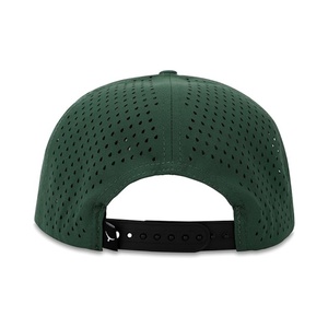 Custom Blank Waterproof Baseball <b>Hat</b> Flat Brim Water-Resistant SnapBack Gorras Fitted Dad <b>Hat</b> Golf Cap Mesh Back Headwear - Product Image 5