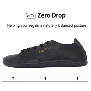 Chaussures décontractées polyvalentes en gros, baskets minimalistes à bout large et zéro drop, confort toute la journée - Product Image 4