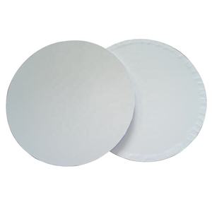Tablero cuadrado de tartas de MDF, Base de tambor de pastel dorado de plata blanca para decoración de tartas, Círculo de fábrica al por mayor - Product Image 6