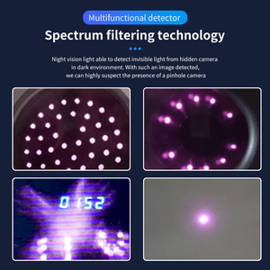 เครื่องค้นหาข้อผิดพลาด RF แบบพกพา & เครื่องติดตาม GPS สัญญาณไร้สาย & กล้องจับความเร็วซ่อนรูเข็มแหล่งจ่ายไฟแบตเตอรี่ - Product Image 4