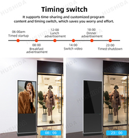 50 55 65 75 pouces intérieur debout au sol LCD panneau publicitaire écran tactile signalisation numérique et écrans d'affichage pour la publicité