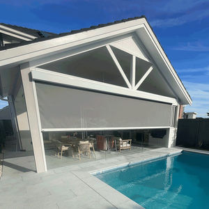 Stores solaires <span class=keywords><strong>électrique</strong></span>s pour piscines commerciales avec <span class=keywords><strong>moteur</strong></span> intégré de marque et capteur météo intelligent - Product Image 1