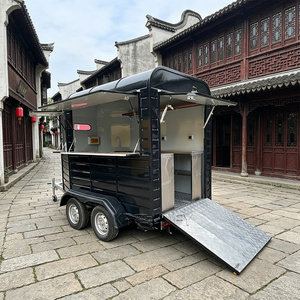 Compact Horse <b>Box</b> With Display Counter Serving Window For Quick Service And Pop Up Events Street Food Cart - Product Image 3