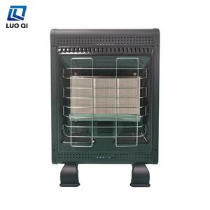 Chauffage au <span class=keywords><strong>gaz</strong></span> portable ODS sur pied avec 3 brûleurs en céramique - 4,2 kW, protection contre l'inclinaison, utilisation intérieure/extérieure, salon, maison - Product Image 2