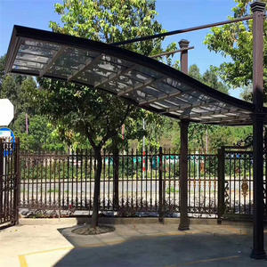 Conception simple en aluminium métal garages auvents utilisé carports à vendre ports de voiture et <span class=keywords><strong>abris</strong></span> - Product Image 3