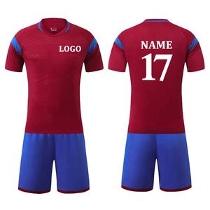 定制足球制服升华足球t恤足球制服球队衬衫足球球衣 - Product Image 6