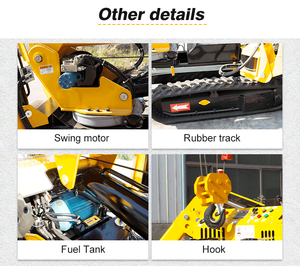 3ton ngoài trời tất cả các địa hình <span class=keywords><strong>Crawler</strong></span> thủy lực Spider <span class=keywords><strong>Crane</strong></span> điều khiển từ xa thủy lực Kính thiên văn gấp Spider <span class=keywords><strong>Crane</strong></span> - Product Image 6