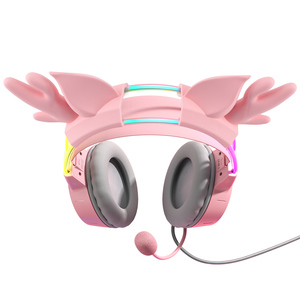 猫耳ゲーミングヘッドホン LEDライト ガールズゲーマー 有線ヘッドセット ステレオゲーム 猫耳イヤホン PCイヤホン マイク付き タブレット <span class=keywords><strong>PS4</strong></span> PS5対応 - Product Image 2