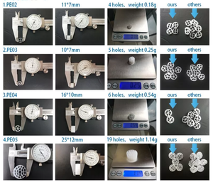 Huisen K2 K1กรองน้ำแบบเคลื่อนย้ายได้สารตัวกลางทางชีวภาพที่ K3สารตัวกลางทางชีวภาพสำหรับการบำบัดของเสีย - Product Image 6