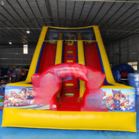 Toboggan gonflable de haute qualité pour chiens, toboggan gonflable pour enfants, château gonflable pour enfants, château de saut