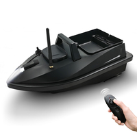 Flytec Nouveau Bateau Appât RC Mini V805, Charge Utile 1,5 kg, Croisière Automatique, Portée 500 m, Bateau Appât RC Intelligent pour Carpes, Haute Vitesse avec Fonctionnalités Complètes