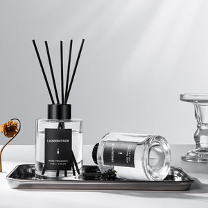 Роскошная матовая стеклянная бутылка-диффузор из тростника 50 мл 200 мл 100 мл пустая стеклянная бутылка-диффузор с ароматом - Product Image 6