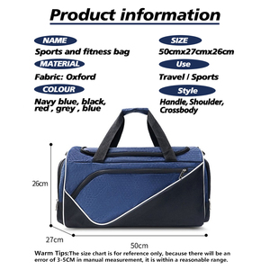 Biểu tượng tùy chỉnh thể thao ngoài trời Túi du lịch công suất lớn bóng đá đào tạo túi người phụ nữ người đàn ông không thấm nước phòng tập thể dục Túi du lịch - Product Image 6