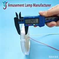 150mm DC12V IP65 LED-Windmühlenlicht für Freizeitpark-Anwendungen aus PC-Material